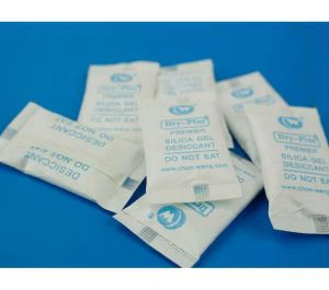 Sachet de déshydratant en gel de silice GMP, approuvé par la FDA