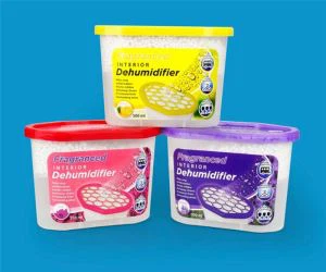 Boîte déshumidifiante chimique bon marché pour le ménage