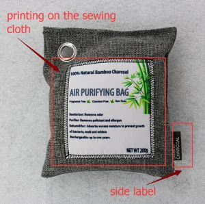 Sac de désodorisant Oblong 200g Nauture